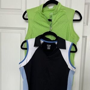 Izod golf shirts, bundle of 2, medium